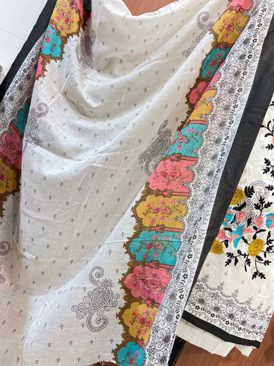 Cotton unstitch suits 2709
