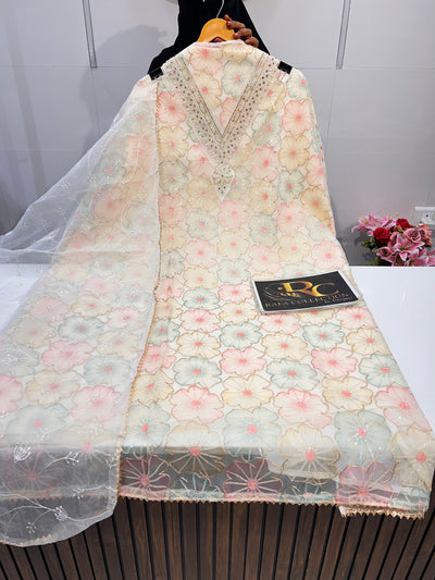 Organza sequence suit 672808