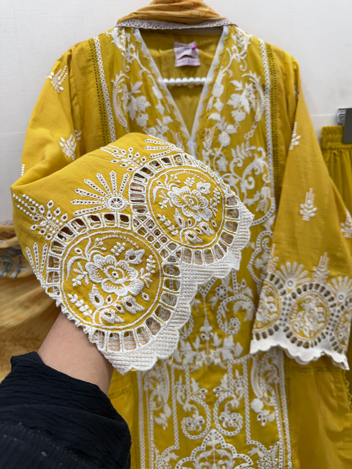 Premium cutwork Suits