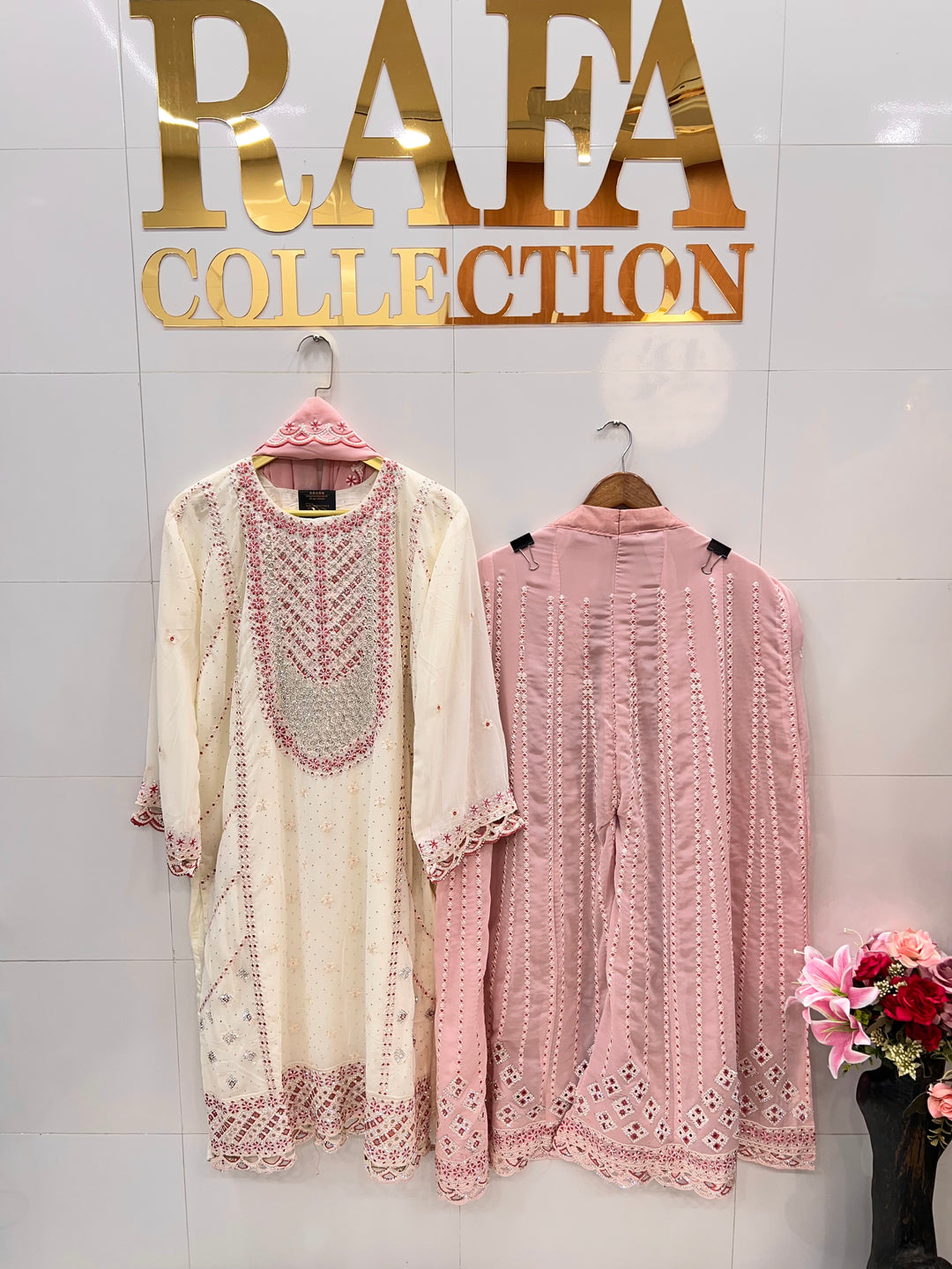 Pakistani party wear suits 17392