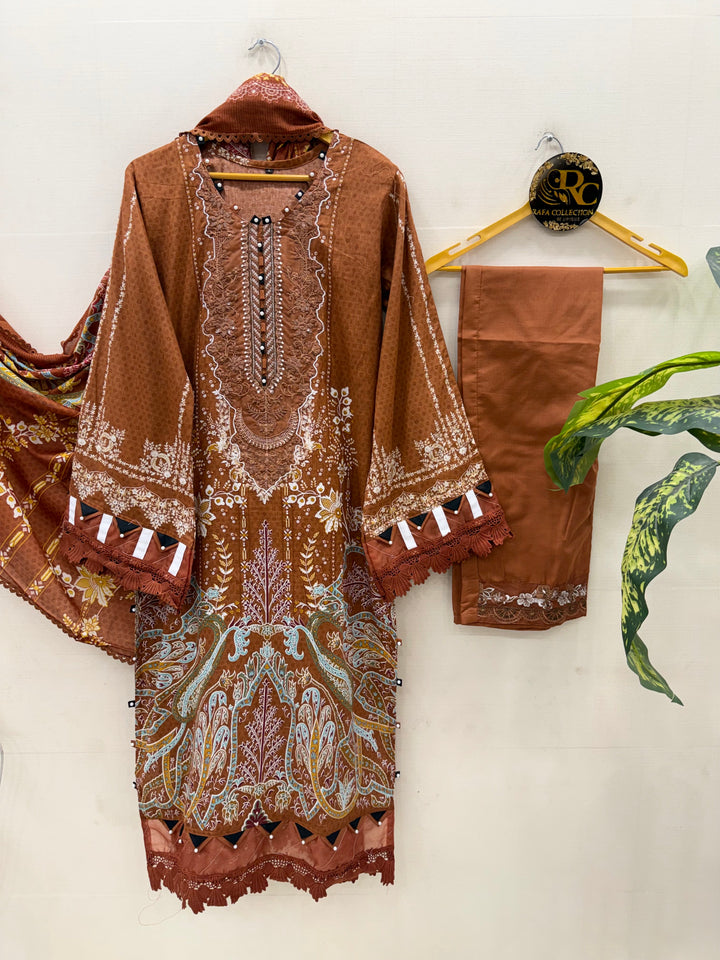 Pakistani patch work suit