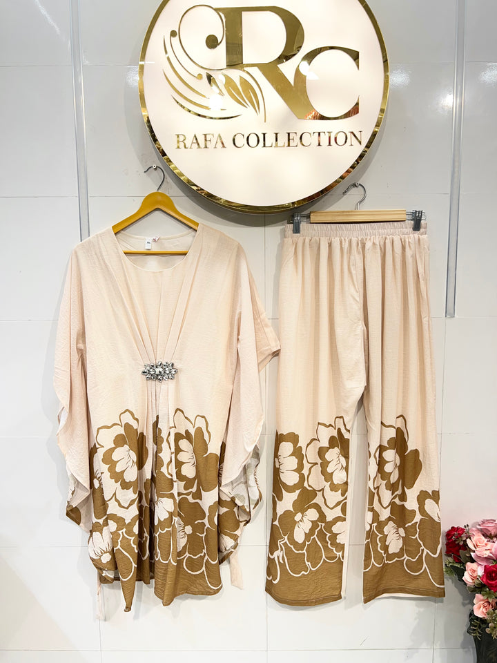 Imported  Kaftan co - ord sets 2372