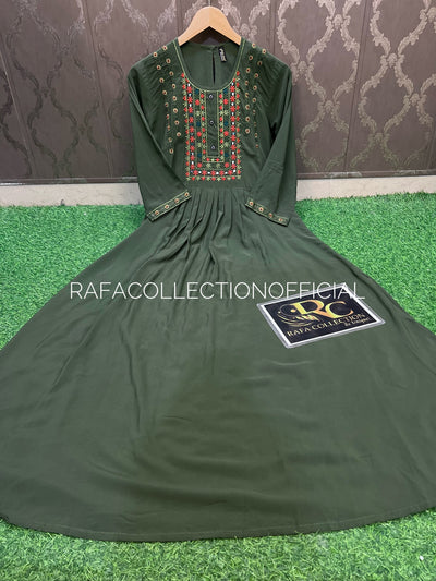 Embroided Gown