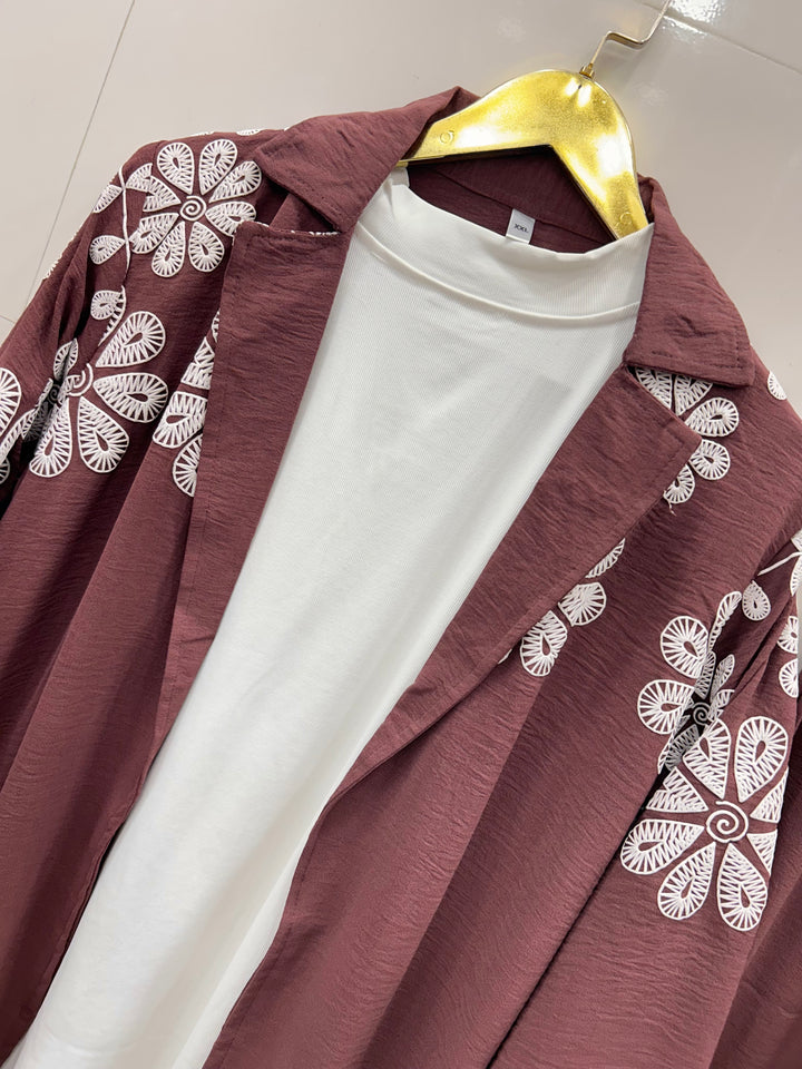 Imported crinkle Co-ord sets 3114