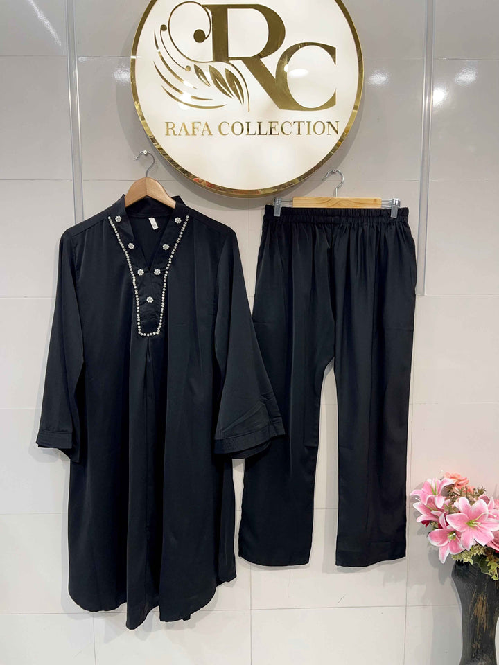 Imported satin co-ord set 2180