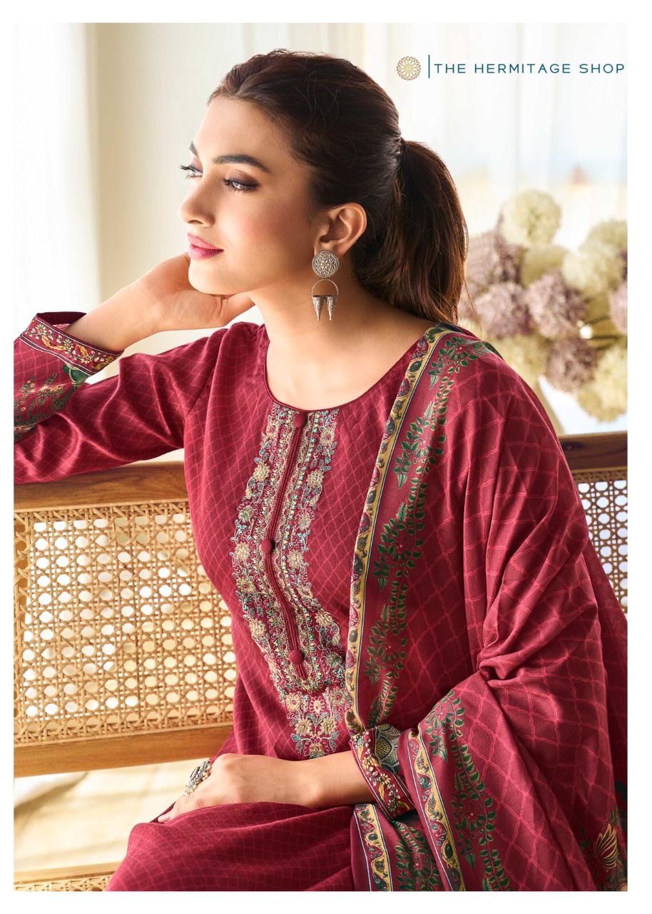 Cotton Unstitched Suit 1579