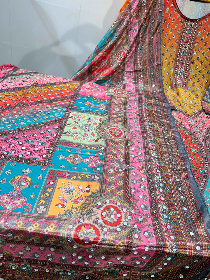 Sagar Multi mirror Suit 2207