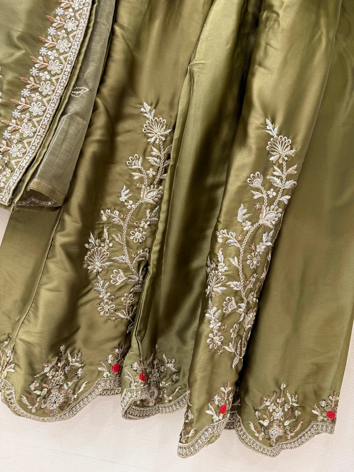 Pakistani plazzo ethnic suits for women