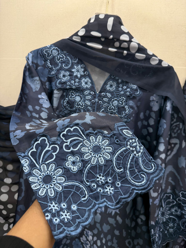 Satin patchwork Suits