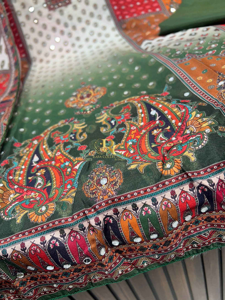 MIRROR WORK SUIT 1756