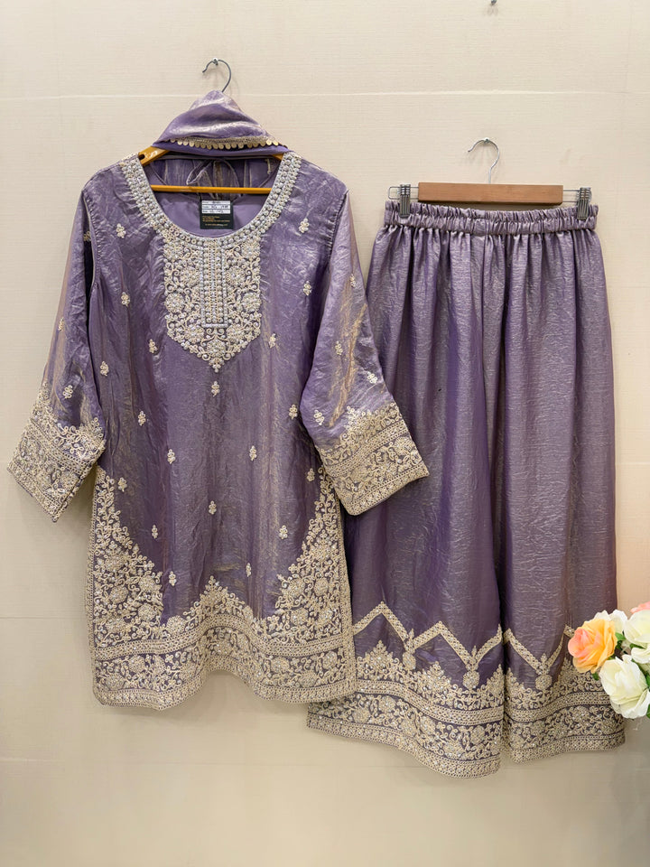 Party wear plazzo suits