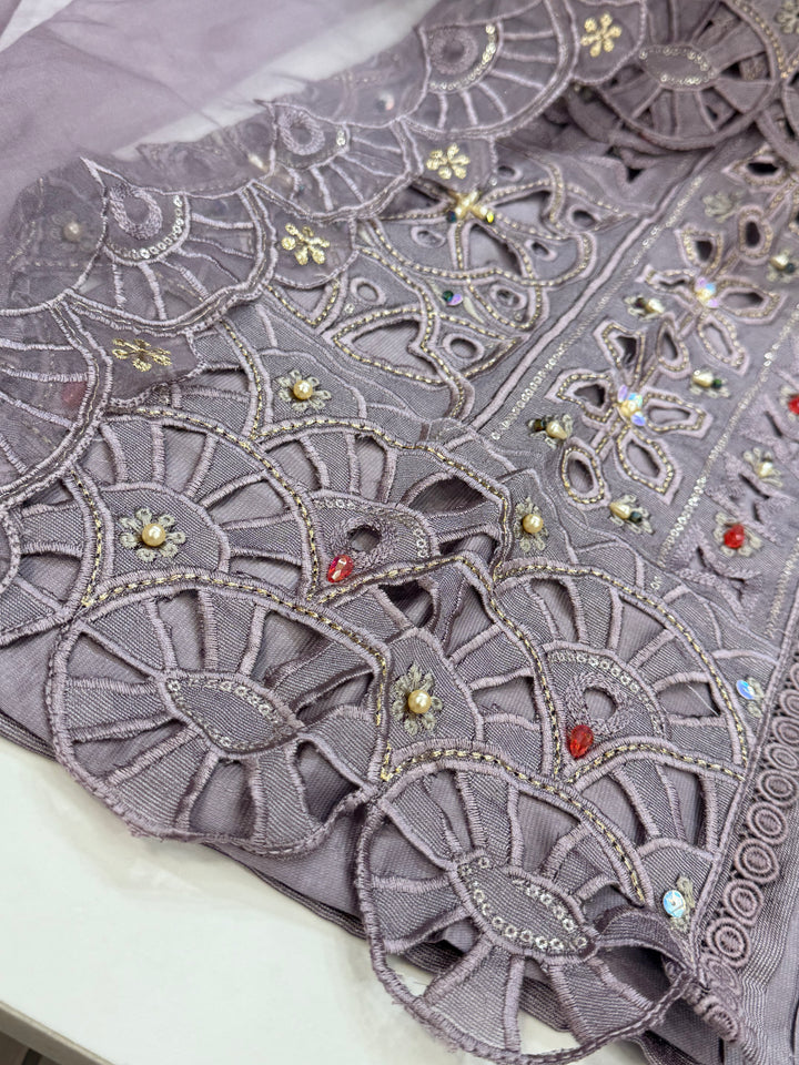 Pakistani cutwork formals 2551