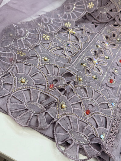 Pakistani cutwork formals 2551