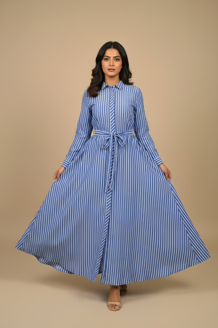 Cotton long Dress 2840