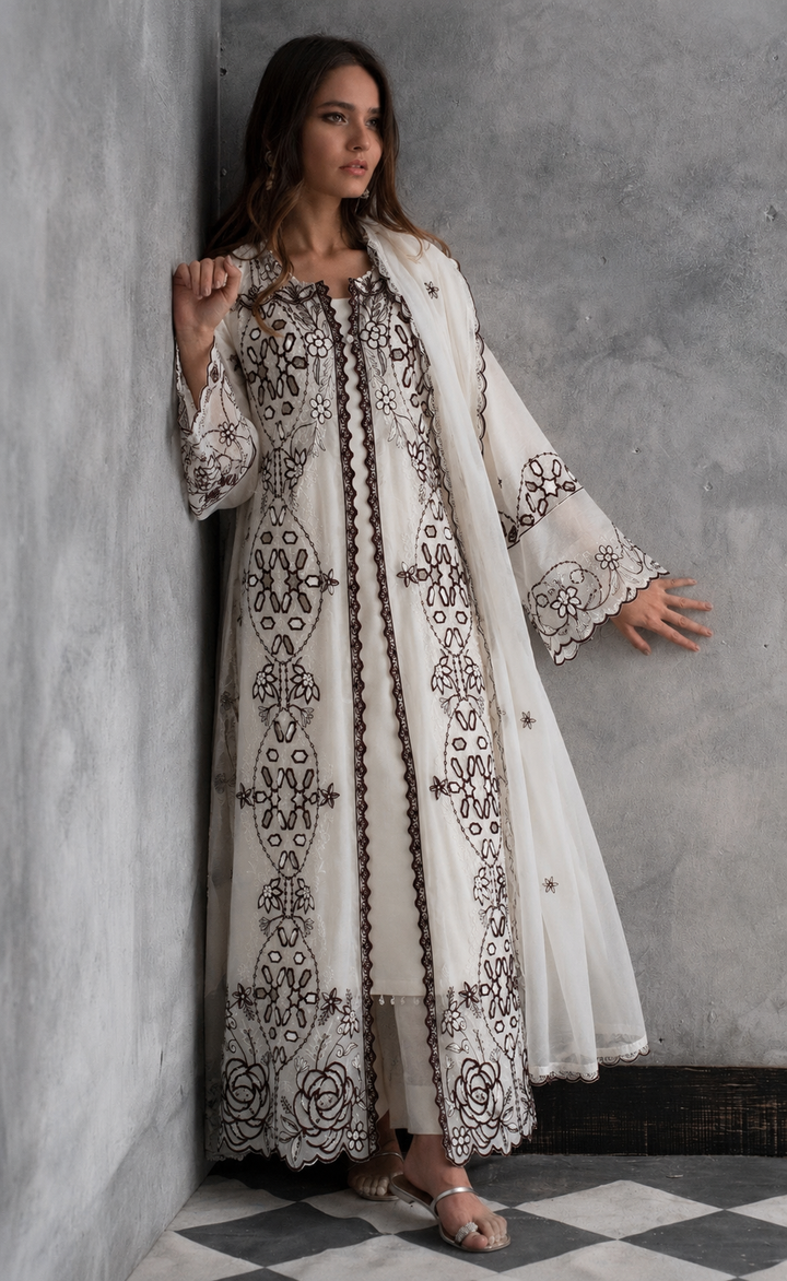 Premium cutwork pakistani suit