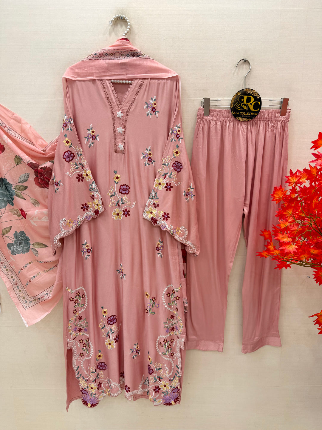 Embroidered Long Suits