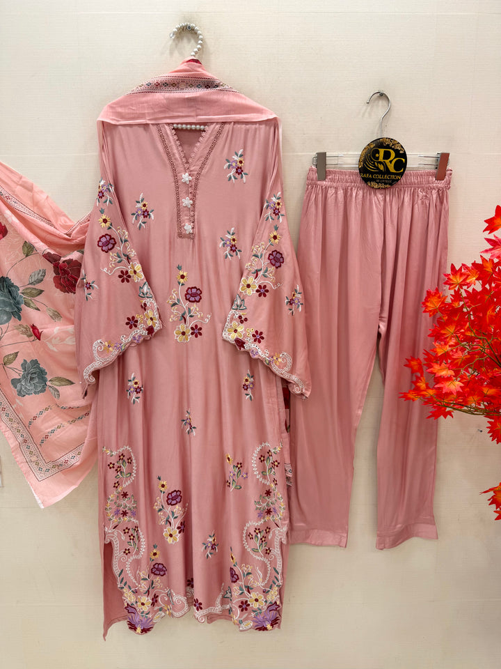Embroidered Long Suits