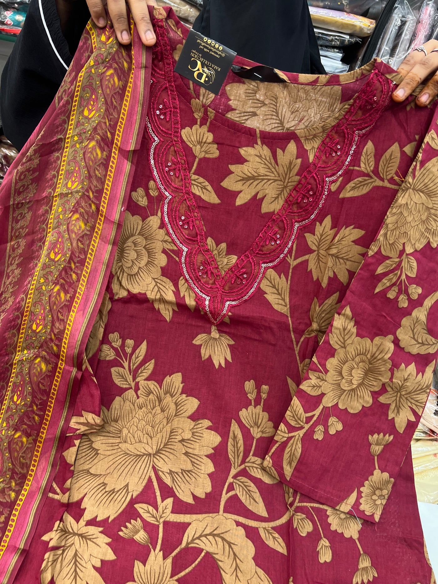 Pakistani patch work suits 2602
