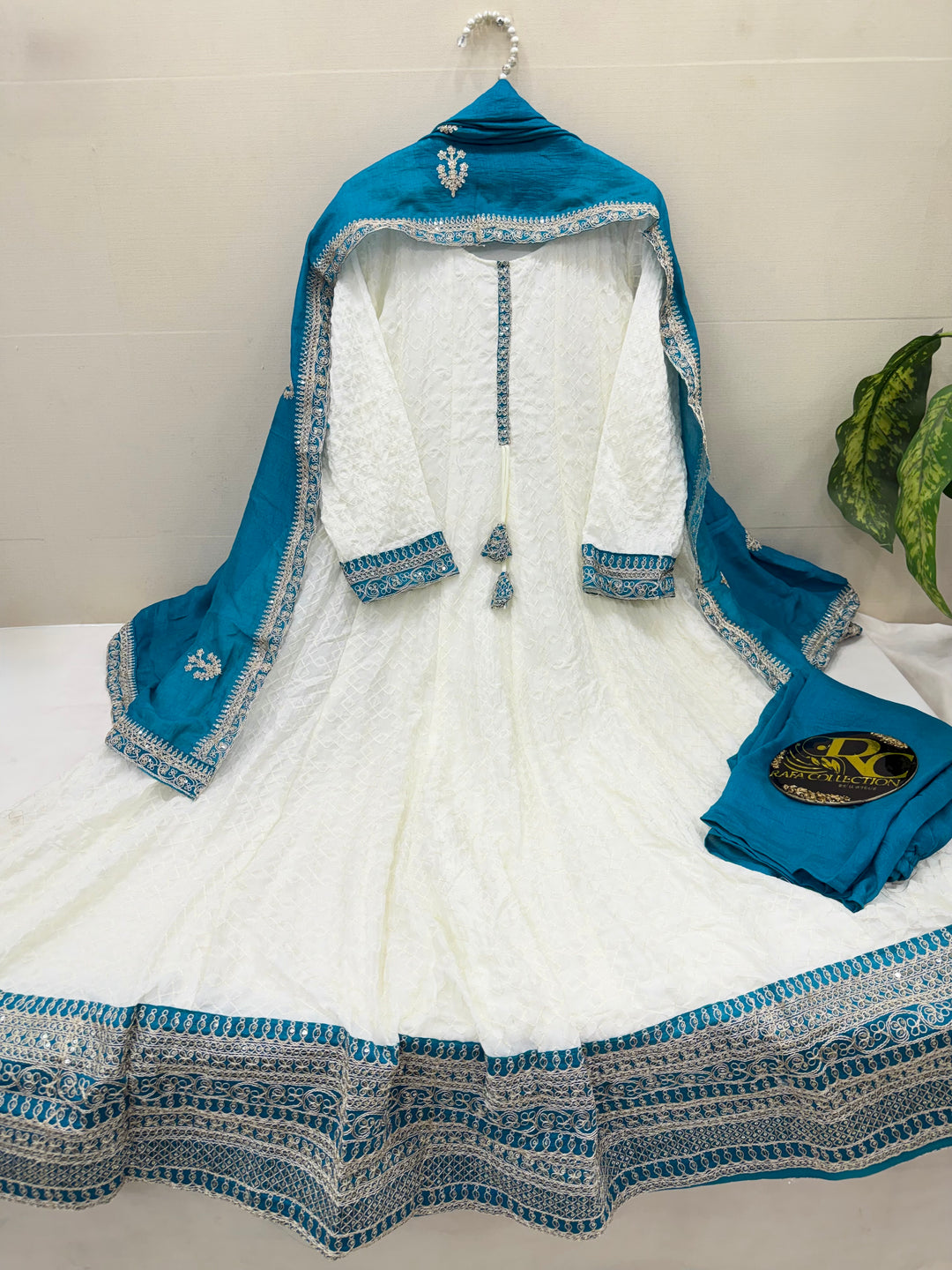 Georgette Embroidered Gowns