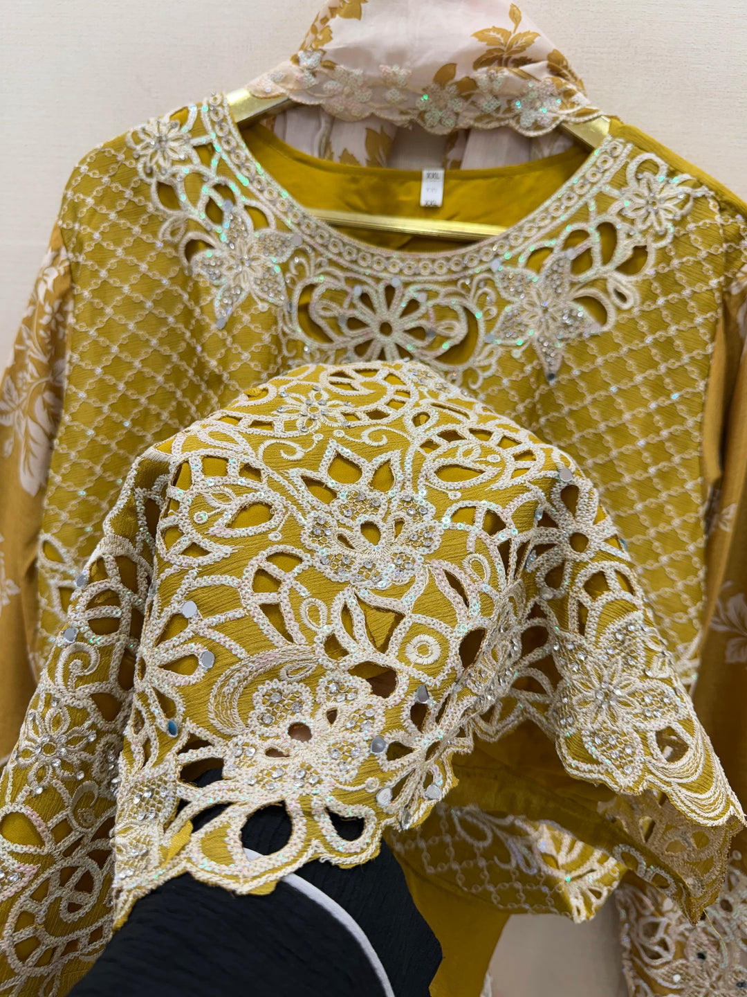 Pakistani cutwork suits