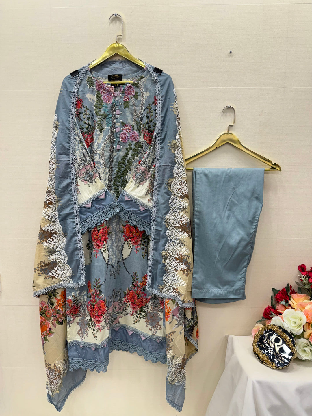 Pakistani patch work suit