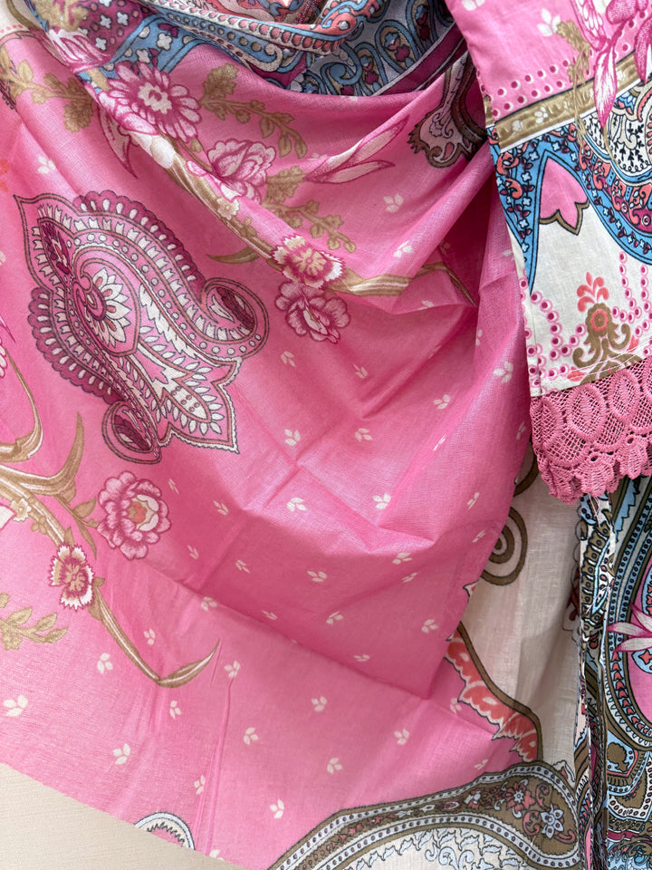 Cotton ready to wear suits 8001