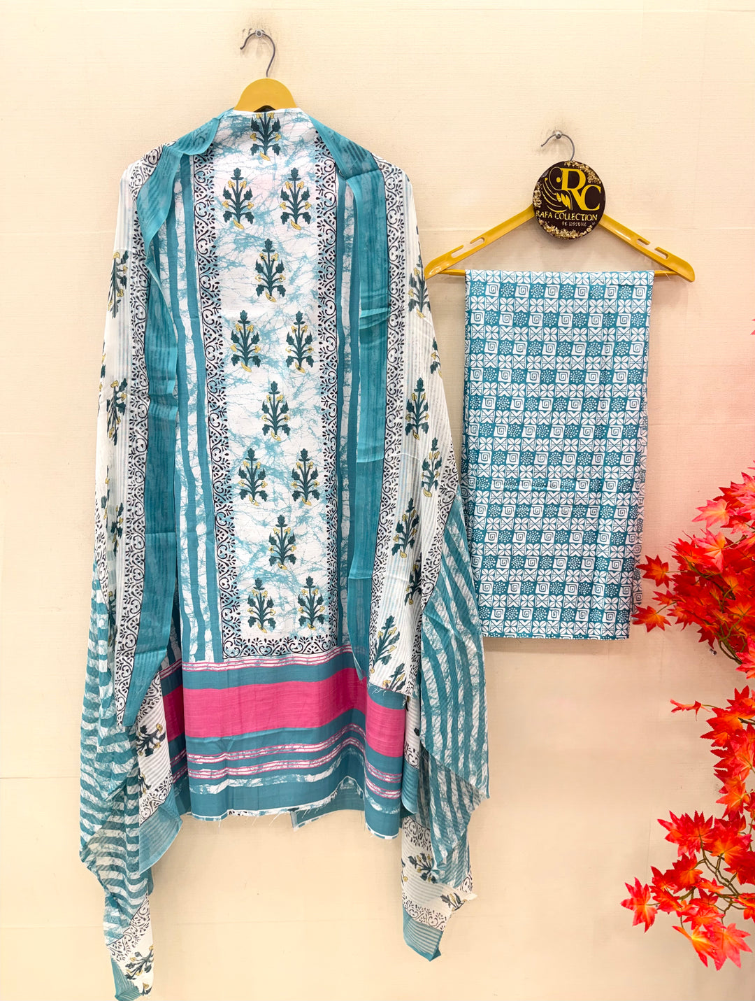 semi cotton unstitch suits