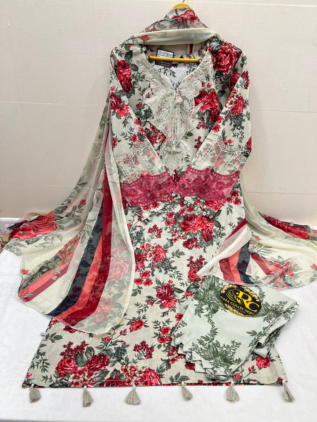 Pakistani patch work suits 2987