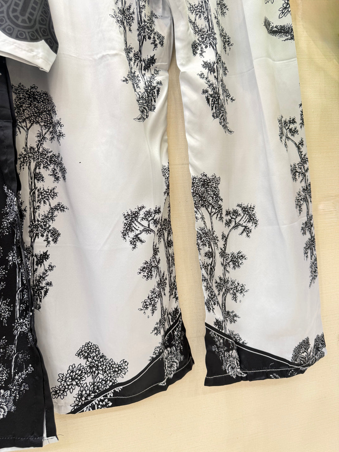 Satin Printed Suits