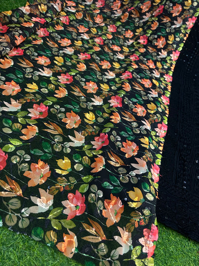 Georgette Unstich Suit 2086