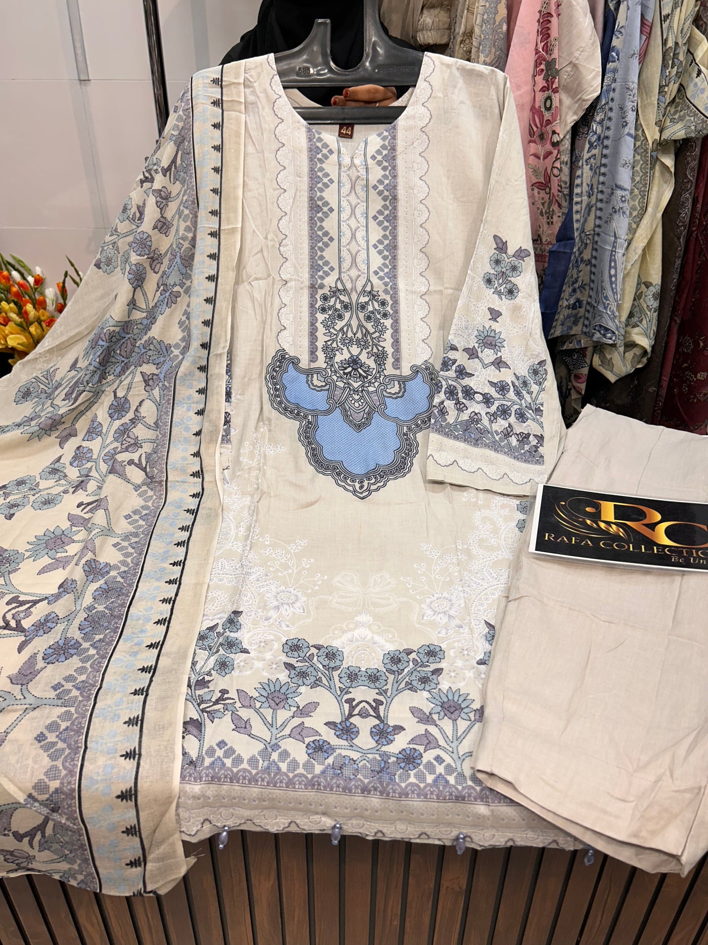 Cotton Kurti Pant Set 834