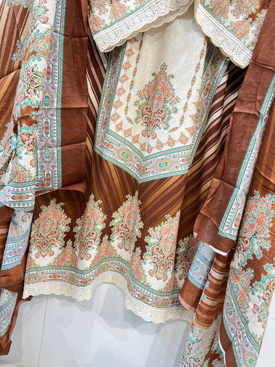 Lawn Embroidered Suits 2388