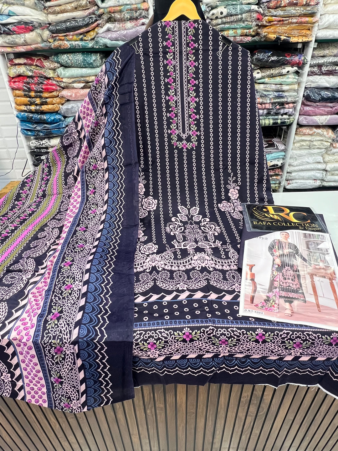 Cotton Printed suit 182852