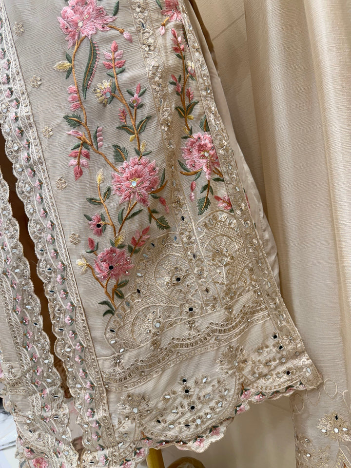 Mirror Work Embroidered suits