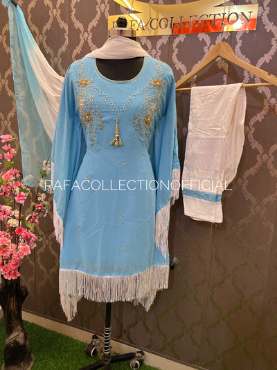 Handwork kaftan set-9