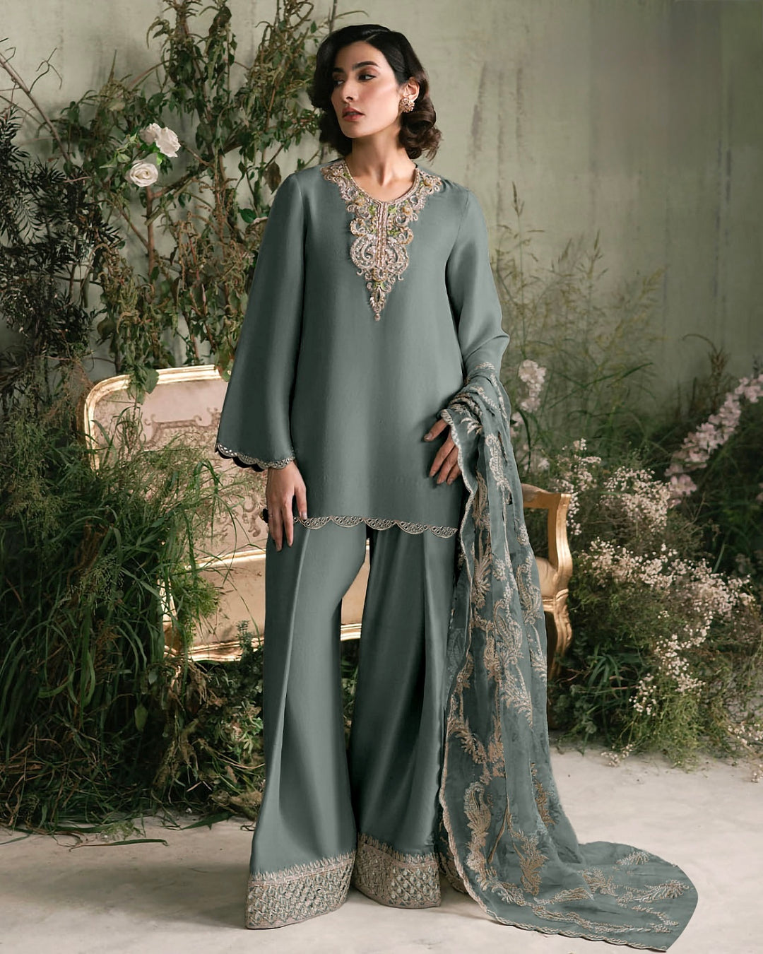 Pakistani Farshi Salwar suits