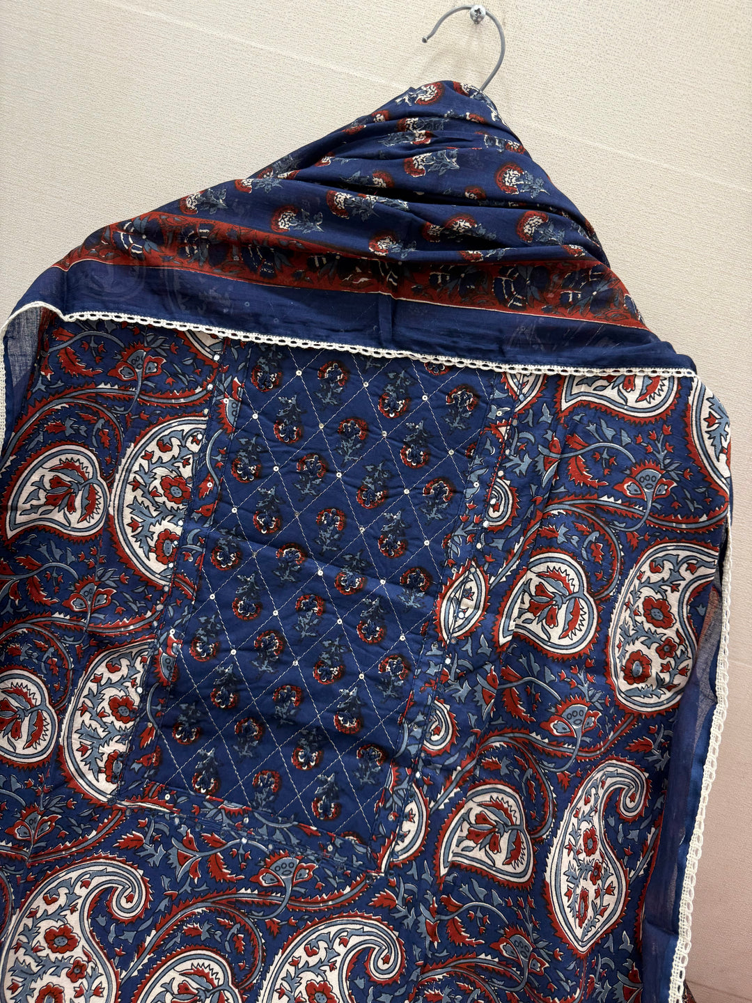 Cotton printed unstitch suits