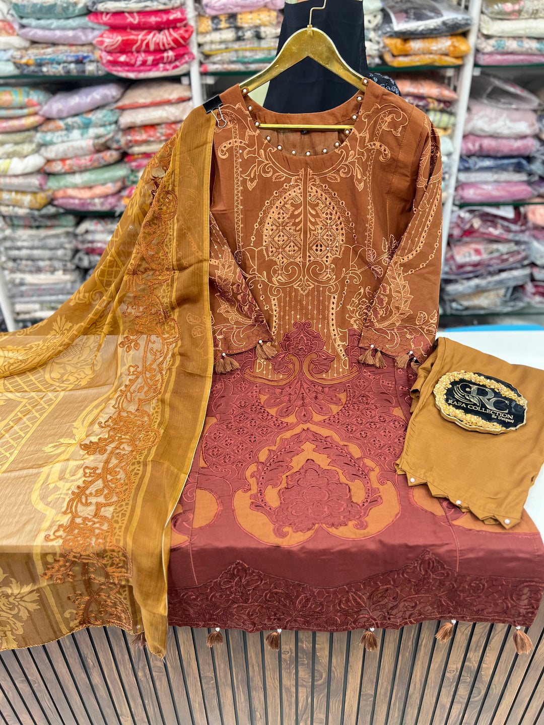 Pakistani patchwork suits