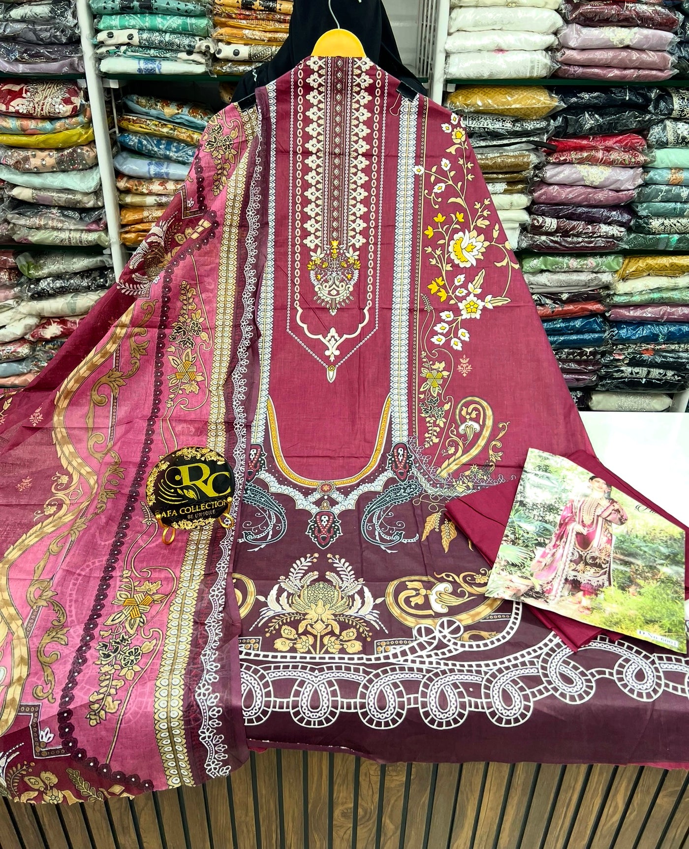 Cotton unstitched suits 2793