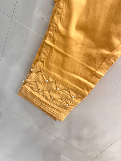 Cross-cut Kurti pant 626