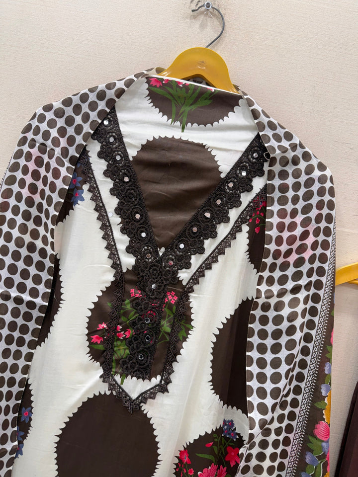 Cotton unstitched Suits