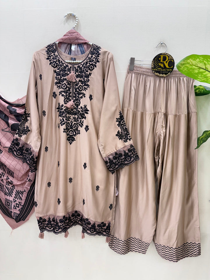 Pakistani Embroidered farshi suits