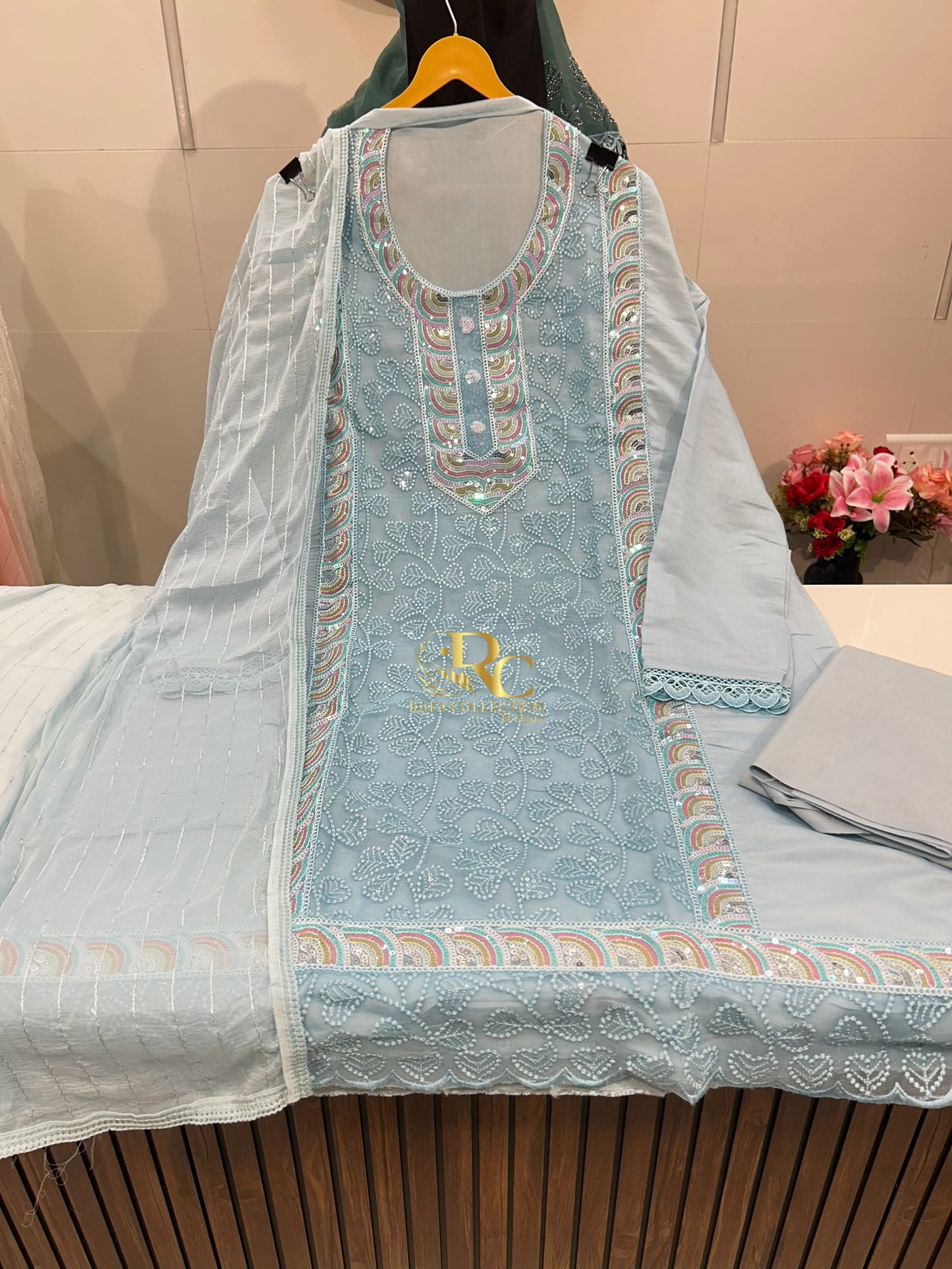 Cotton Unstitch Suit 1541