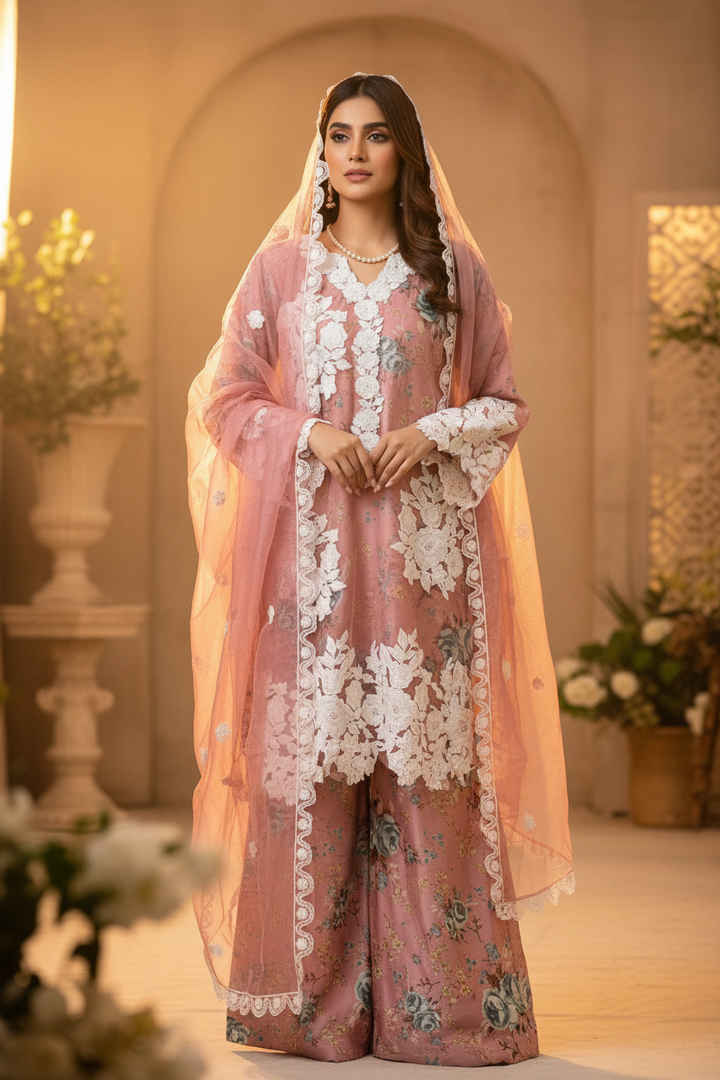 Shimmer Organza Suits