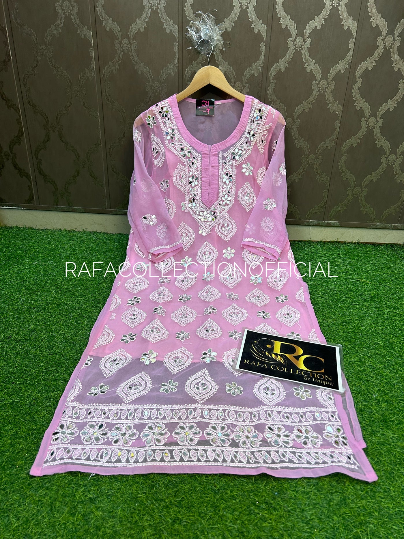 Lucknawi georgette kurti