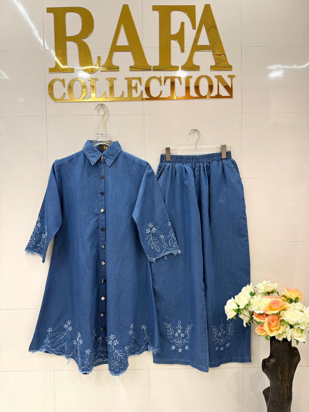 Denim co-ord sets