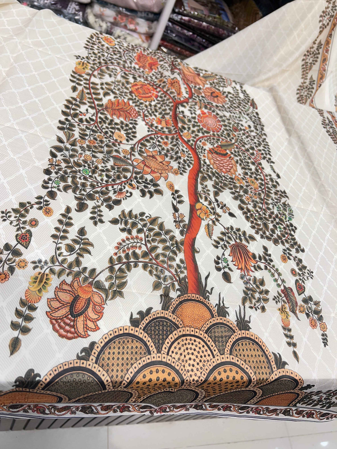 Cotton Unstitched Suit 1579