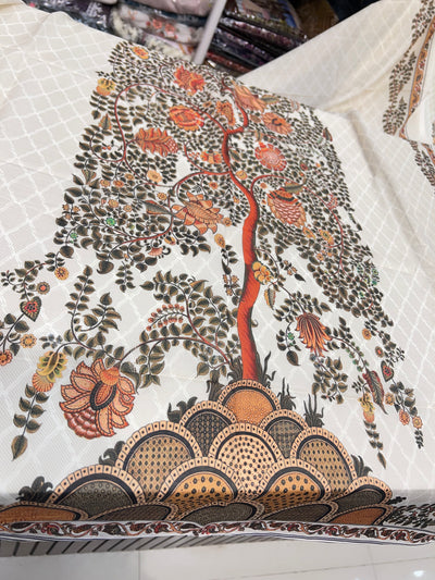 Cotton Unstitched Suit 1579