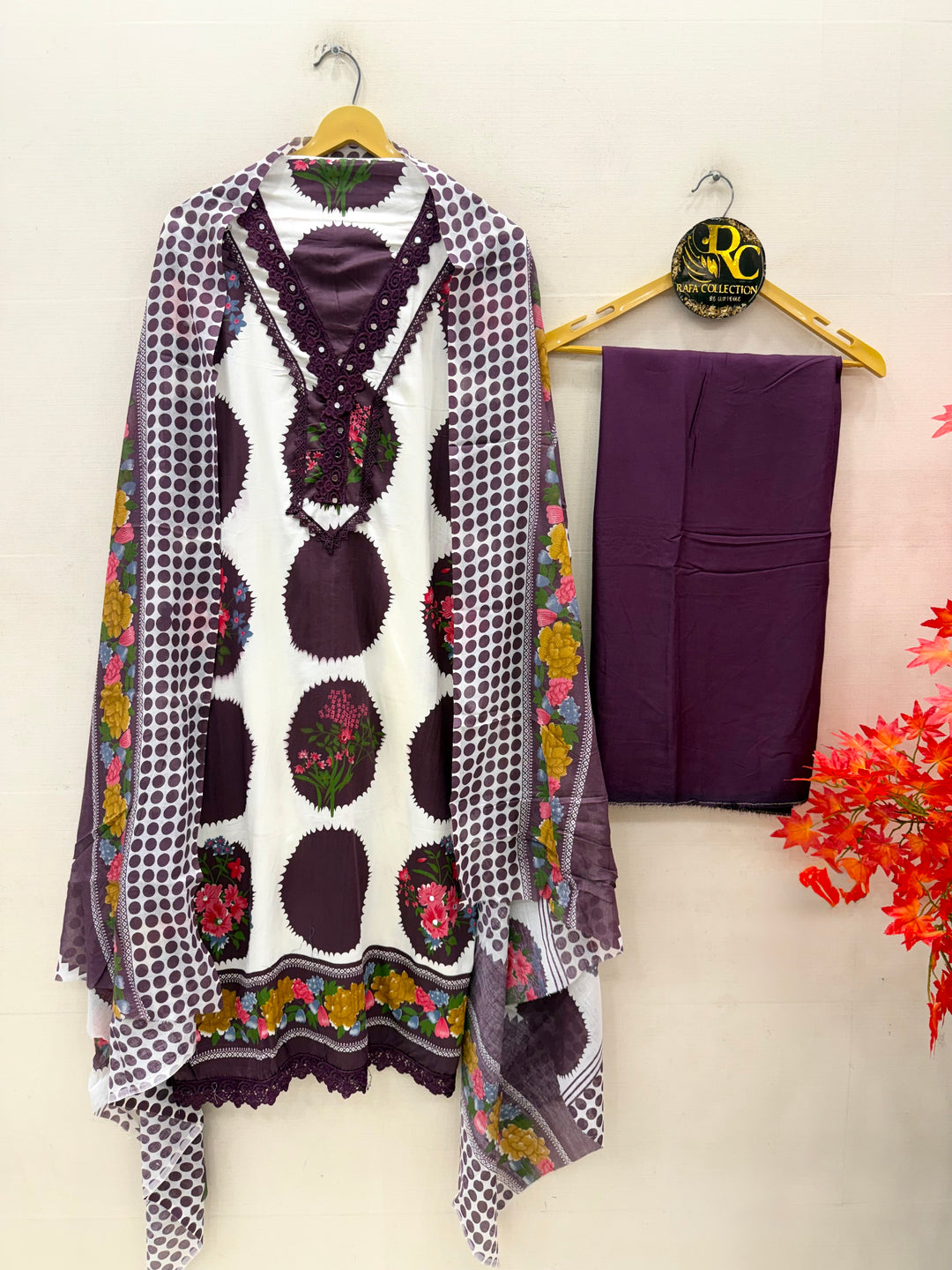 Cotton unstitched Suits