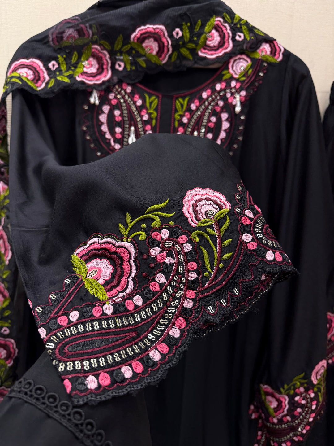 Embroidered Farshi Salwar Suits